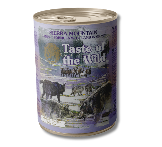 טייסט אוף דה ווילד סיירה לכלבים – בשר כבש צלוי ברוטב