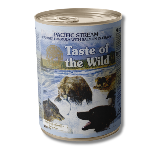 טייסט אוף דה ווילד פסיפיק לכלבים – דג סלמון ברוטב