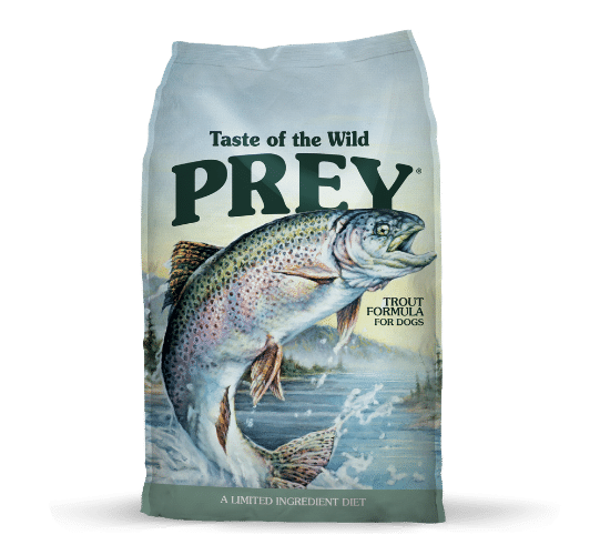 טייסט אוף דה ווילד Prey: אוכל לכלבים – דג פורל טרי