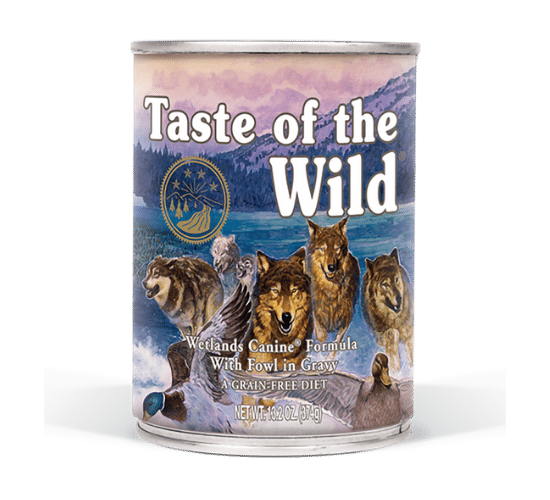 טייסט אוף דה ווילד ווטלנד: אוכל לכלבים – בשר ברווז בר טרי ברוטב