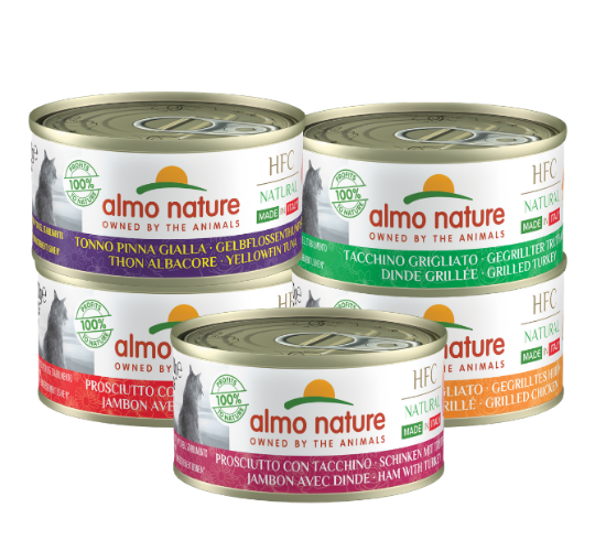 אלמו נייצ’ר שימורים לחתול – HFC