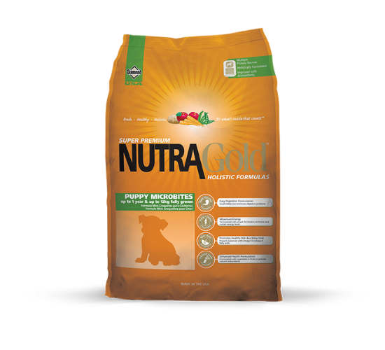 נוטרה גולד לגורי כלבים מגזע קטן