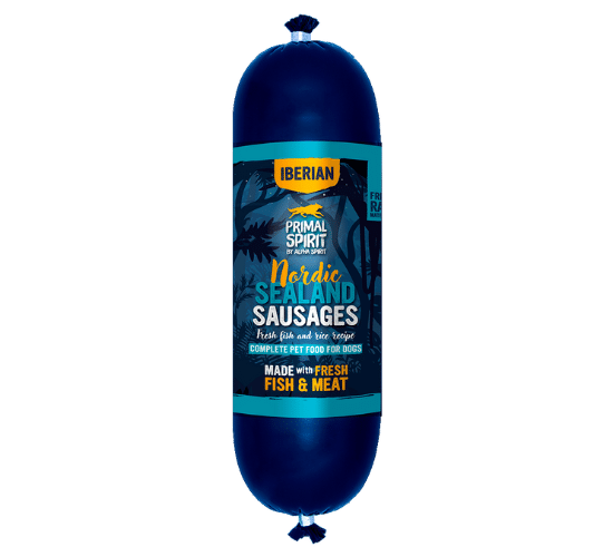 פרימל ספיריט - נקניק ארצות הים הצפוני - מזון מלא לכלבים