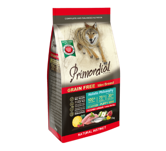 פרימורדיאל לגורי כלבים מגזעים קטנים סטארטר