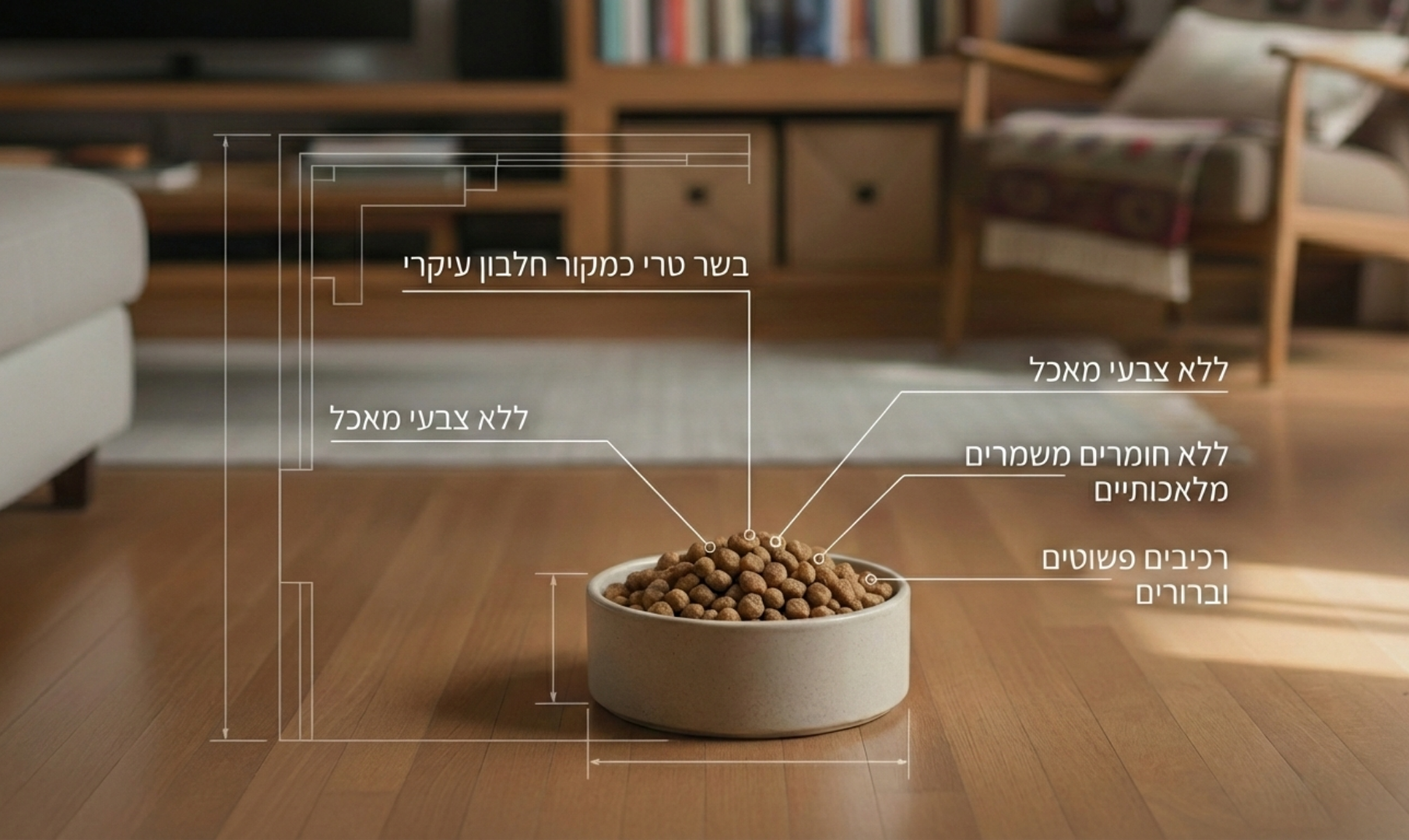 תרשים מה יש באוכל